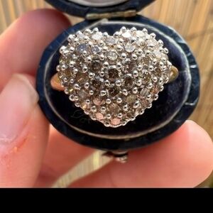 1CTW Champagne Diamond Ring